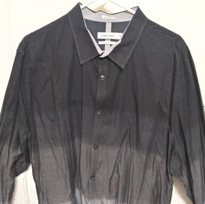 Calvin Klein mens l/s button down shirt